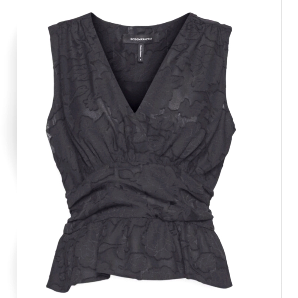 BCBG Peplum Top